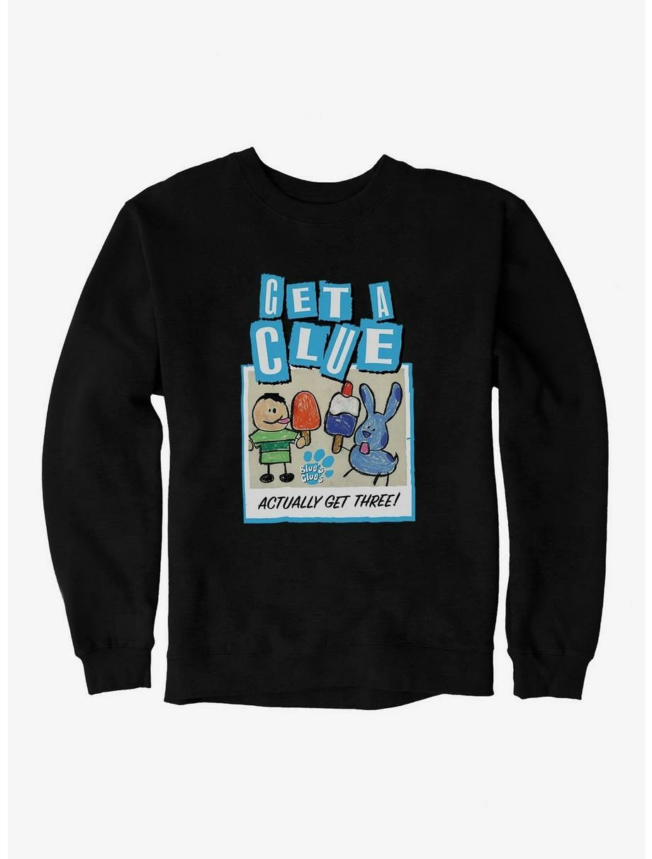 Television Blue's Clues Get A Clue Sweatshirt 1 Television Blue's Clues Get A Clue Sweatshirt