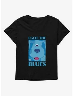 Television Blue's Clues I Got The Blues Womens T-Shirt Plus Size