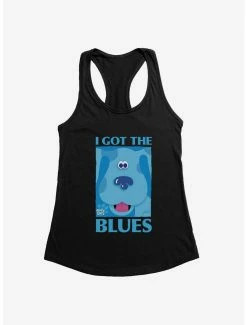 Television Blue's Clues I Got The Blues Womens Tank Top