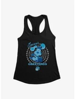 Television Blue's Clues Season's Greetings Womens Tank Top