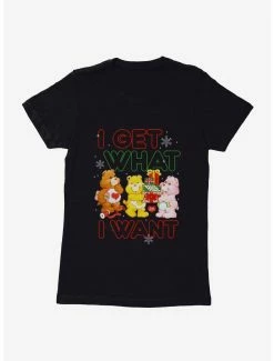 Television Care Bears I Get What I Want Womens T-Shirt