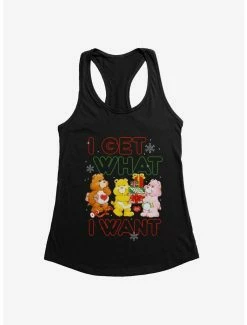 Television Care Bears I Get What I Want Womens Tank Top