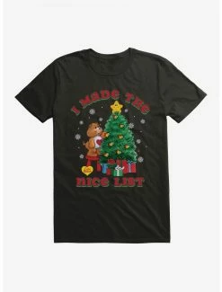 Television Care Bears I Made The Nice List T-Shirt