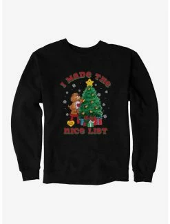Television Care Bears I Made The Nice List Sweatshirt