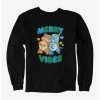 Television Care Bears Merry Vibes Sweatshirt